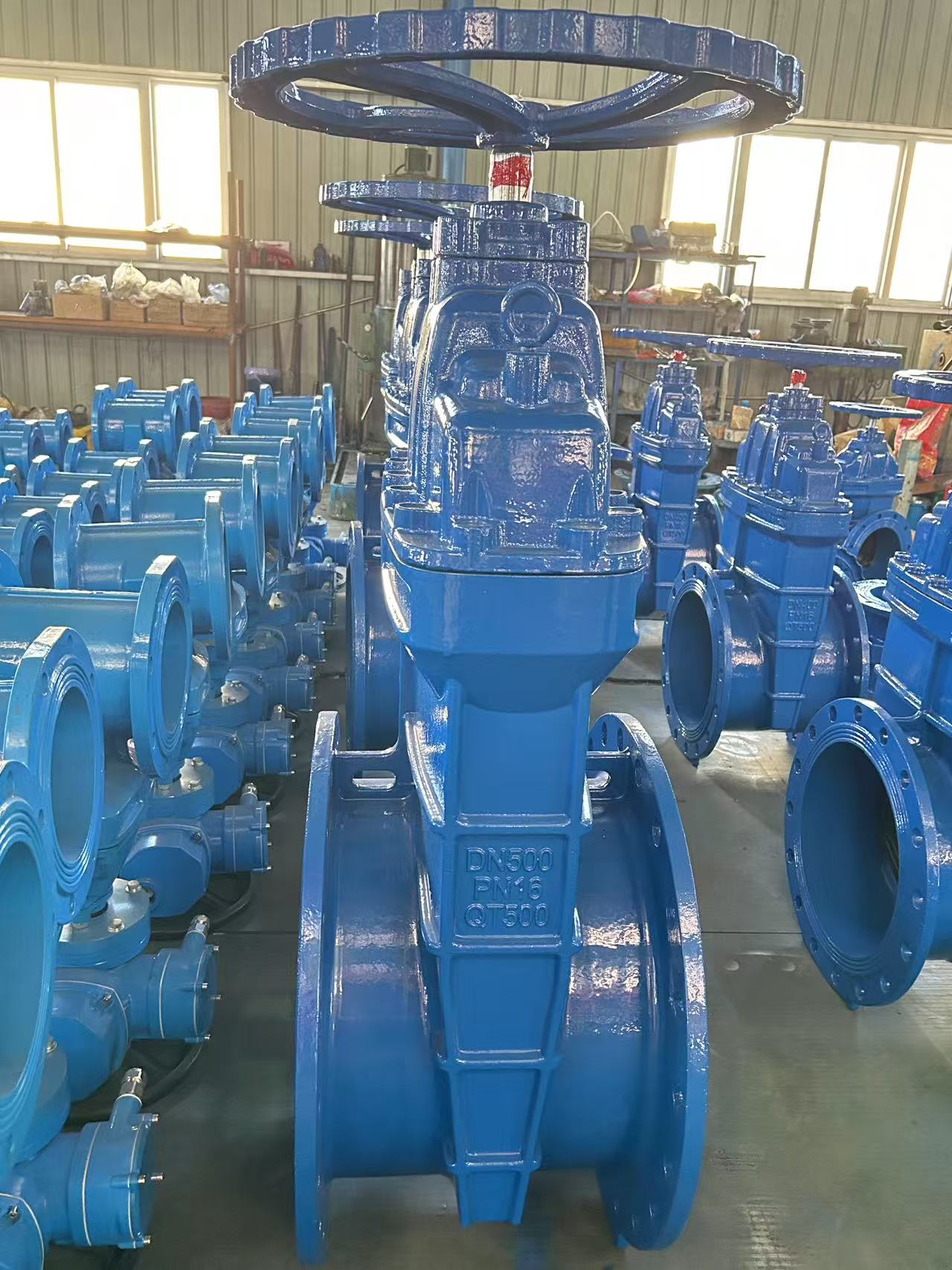 Högkvalitativ dubbelflänsad grindventil för långtidsprestanda